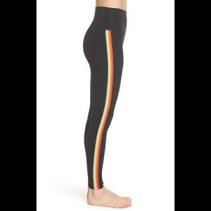 Rainbow Stripe Leggings from SPIRITUAL GANGSTER